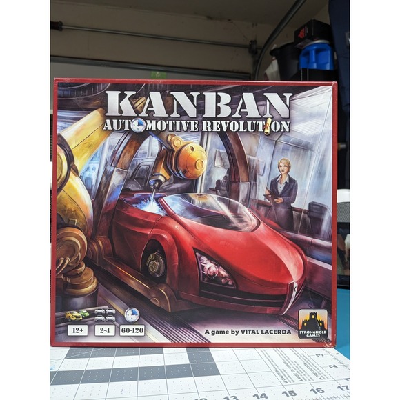 Stronghold Games Other - Kanban Automotive Revolution Board Game Vital Lacerda Stronghold Games SG-2010